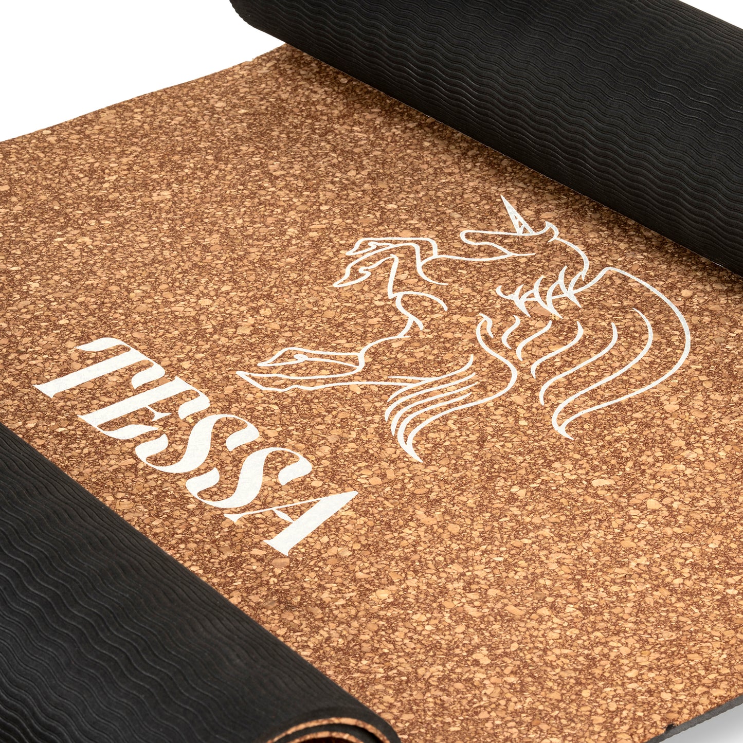 Tessa - Premium Cork Yoga Mat for Men and Women (6mm)